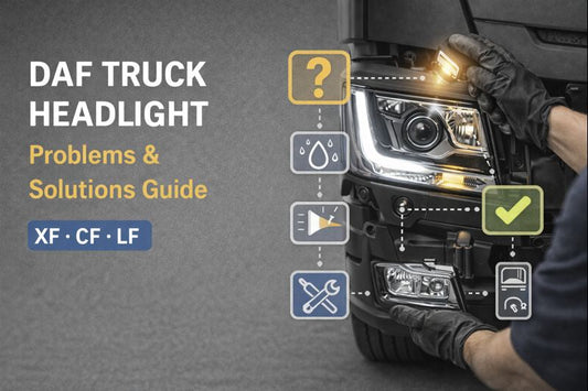 DAF Truck Headlight Problems & Solutions Guide for XF, CF & LF