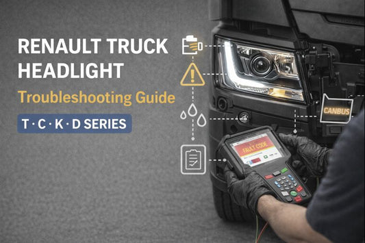 Renault Truck Headlight Troubleshooting Guide for T, C, K & D Series