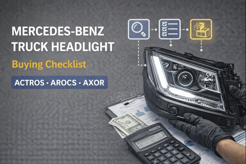 Mercedes-Benz Truck Headlight Buying Checklist for Actros, Arocs & Axor