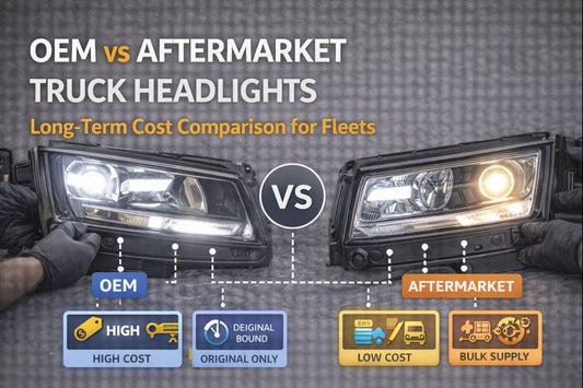 OEM vs Aftermarket Truck Headlights: Long-Term Cost Comparison for Fleets