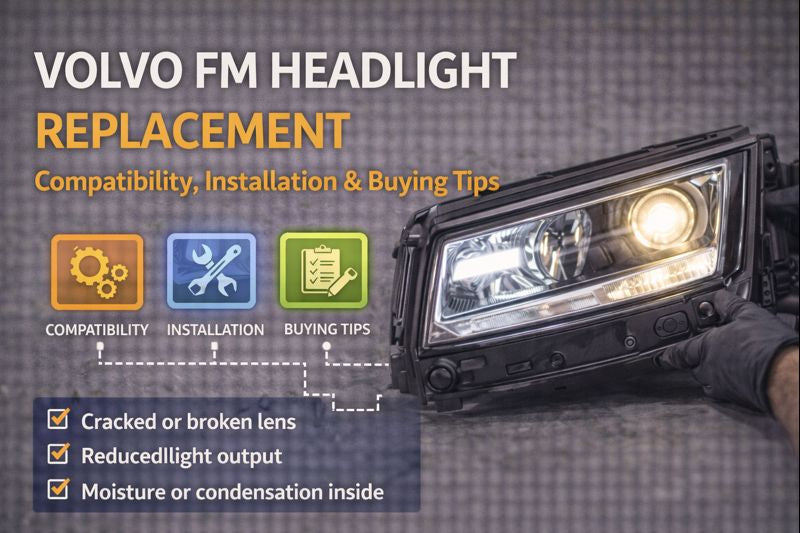 Volvo FM Headlight Replacement Guide | Compatibility & Buying Tips
