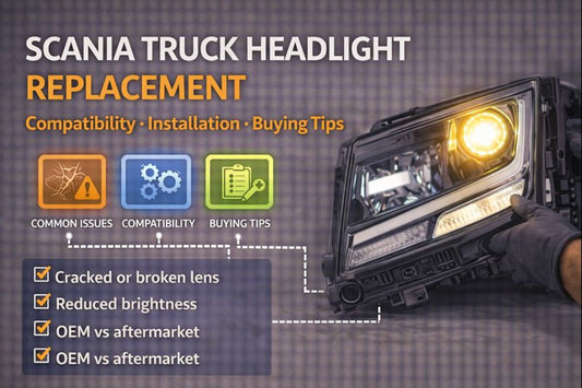 Scania Truck Headlight Replacement Guide | Compatibility & Buying Tips