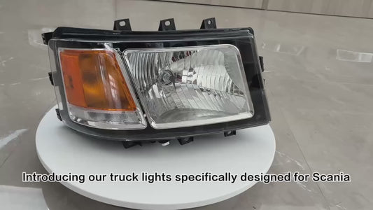 2655834 head lamp – Compatible with 1995–2008 compatible with SCANIA 4 Series; 2003–2018 compatible with SCANIA P-, G-, R-, T Series